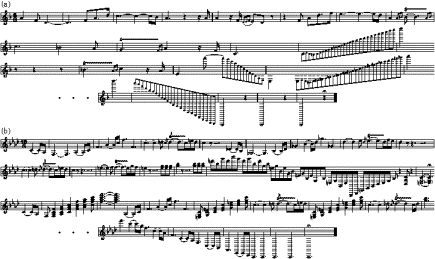 Chopin op. 28/24, 3-19, 74-77; Beethoven op.57-I bars 1-24, 258-262 (10,359 bytes)